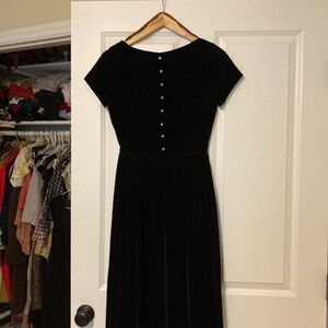 Vintage couture— Jonathan Logan velvet dress